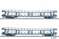 01669 Tillig Set of 2 Automobile transport cars